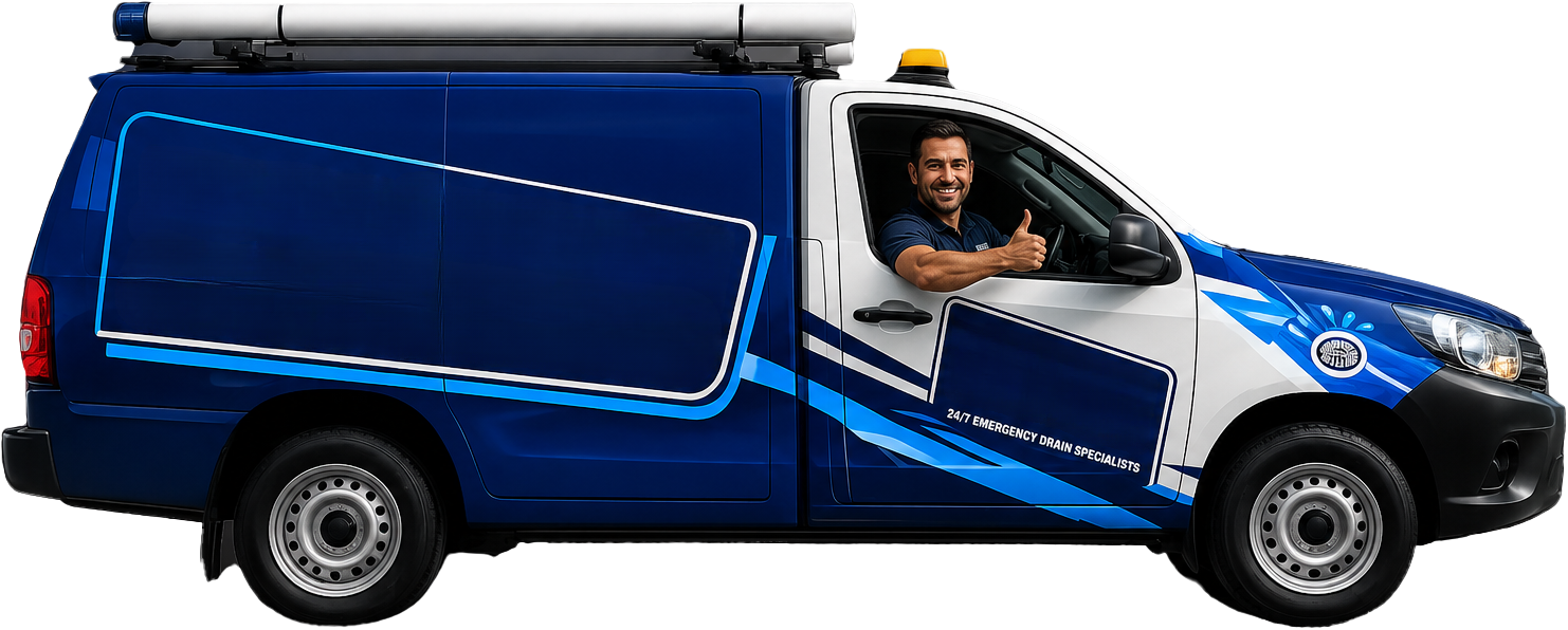 Marayong Blocked Drains service van